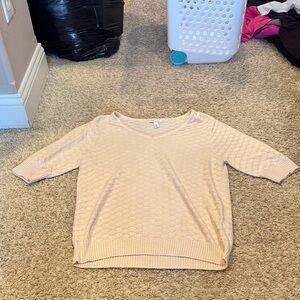 Ella Moss Women's Cream Sweater
